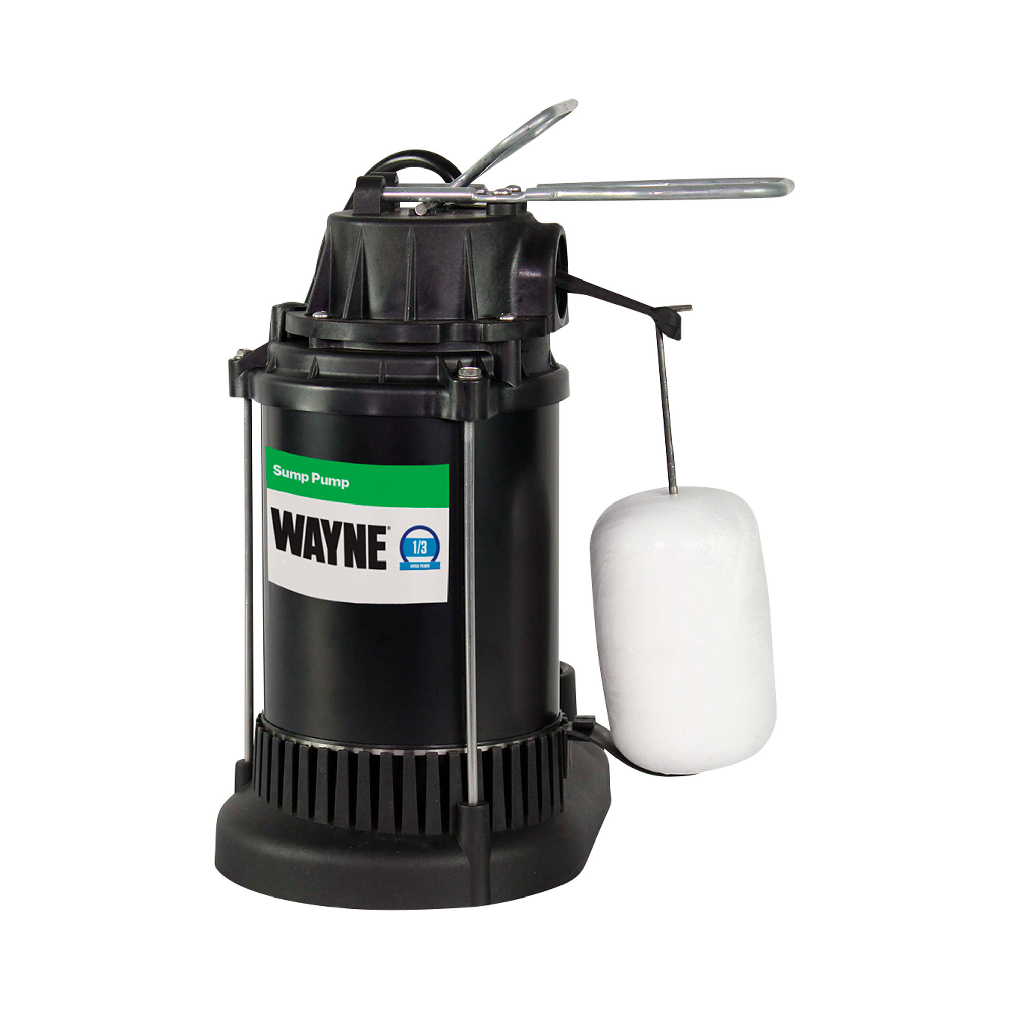 Wayne Submersible Sump Pump, 3750 GPH, 1/3 HP, Model# SPF33